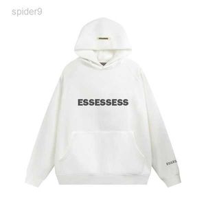 essentialhoodies Designer essent hoodie Mens Womens Pullover Jumper Cotton Jersey Sweater with Mirror Print Firenze Hoodys Pull Femme Long Sleeve