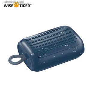 Altoparlanti per telefoni cellulari Mini altoparlante Bluetooth WISE TIGER Altoparlante portatile impermeabile IPX7 Altoparlante ad alto volume Tempo di riproduzione 12 ore Scatola di risonanza per esterni Q231021