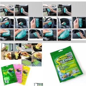 Towel Car Carpet Cleaner High Tech Magic Dust Compound Super Clean Slimy Gel For Laptop Pc Phone Computer Keyboard Glue H Qylcxa Dro