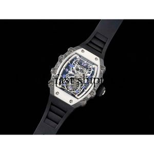 Rm021-01 SUPERCLONE Aktive Tourbillon-Uhren Tourbillon-Armbanduhr Designeruhr Schweizer Standardwerk Rm21 Titan-Keramik-Carbon611Montres de Luxe