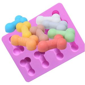 Bakning formar Sile Ice Mold Funny Candy Biscuit Mod Tray Bachelor Party Jelly Chocolate Cake Molds Hushåll 8 Hål Tools Mods Drop Dhs1s