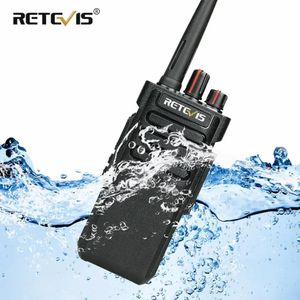 Рация Retevis RT29 10 Вт дальнего действия 3 5 км Мощная IP67 Водонепроницаемый VHF или UHF 1 шт. 2 шт. Прочная двухсторонняя радиостанция 231019