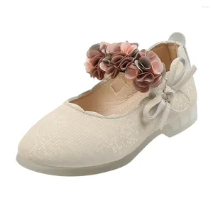 Primeiros caminhantes criança infantil crianças bebê meninas floral couro dança princesa sapatos sandálias menina crianças sapatilhas sapato menino