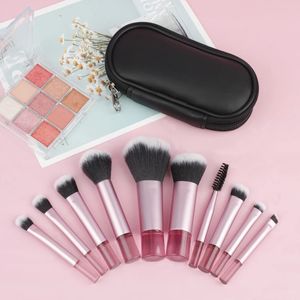 Läppstift 10st mini RT Makeup Brush Set Powder Eyeshadow Foundation Blush Blender Concealer Beauty Tools Professional 231020