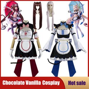 Cosplay Anime Nekopara Chocolate Vanilla Cosplay Costume