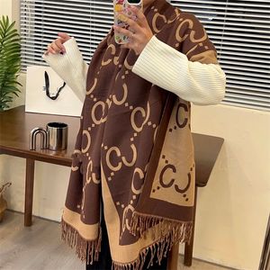 Designer Scarf for Women Luxury Letter Scarf Winter Scarf Fashion Warm High Quality Long Shawl Scarf 180;65cm