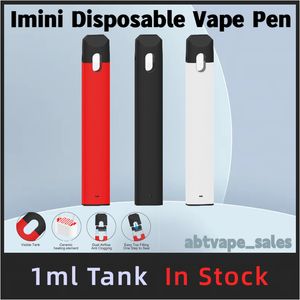 Original Manufacturer Imini Vapes C13 Disposable Vape Pen 1.0ml Empty Oil Vaporizer D8 D9 D10 Preheat USB Recharge Device Ceramic Coil Pod 270mAh AUTO Draw Activated