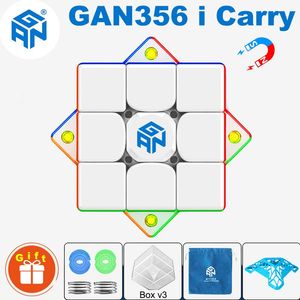 Magic Cubes GAN Carry Smart Magic Cube Magnetic GAN356 Professional Robot Speed Puzzle Children Toy Magnet Cubo Magico 231019