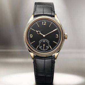 Mens Cellini Watch高品質のGeneve Watches Brown Strapシリーズ自動メカニカルリロジスモールダイヤルデザイナーMen Men Wrustwatches防水サファイアオリジナル。