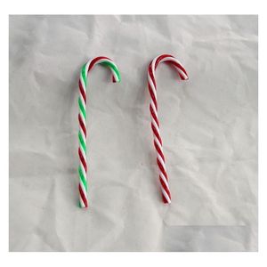 Decorazioni natalizie all'ingrosso 72 pezzi / lotto 15 cm plastica bastoncino di colore bastoncino di zucchero consegna goccia giardino domestico forniture per feste festive Dhxdl