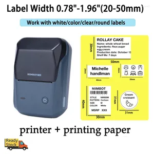 Niimbot B1 Mini Portable Thermal Self-adhesive Labels Printer For Mobile Sticker Pocket Label Maker Inkless