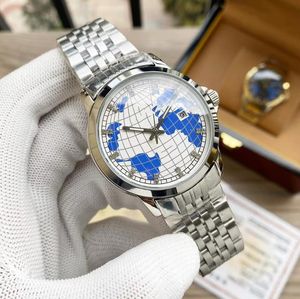 Klassische AAA-Herren-Business-Uhr, wasserdicht, solides Verbindungs-Edelstahl-Markenuhrenarmband, 40 mm, Präzision, u1top, klassisch, kratzfest, verspiegeltes Zifferblatt, Weihnachtsgeschenk