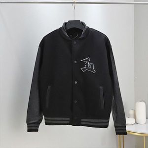 Letterman Jacket L Vintage Bomber Płaszcze 11 litera haft haftowa jesień mężczyźni baseball kurtki Hip Hop luźne moda zima zima trzymaj ciepłą kurtkę białą 607