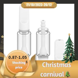 Best Wholesale Ceramic 510 Cartomizer Disposable Vape Pen Cartridge Essential Oil Cartridge Glass Tank 1ml Vape Pen Tank for 510 Thread Thick Oil Glass Vaporizer