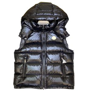 Erkek Aşağı Yelek Moda Tasarımcısı Kış Soygun Puffer Jacke Ceket Zippers Rüzgar Derbez Kilpisi Kampüs Kapşonlu Ceket Sıcak Rüzgar Geçirmez Bisiklet Ceket