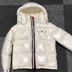 Piumino da uomo da uomo Parka Piumini Abbigliamento Serie Maya Outdoor Mantieni caldo Capispalla nero Protezione dal freddo Distintivo Decorazione Cappotto ispessente Taglie forti M-5xloj