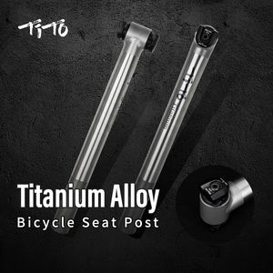 フロートシートポストロードバイクMTBバイクシートポスト自転車部品27.2mm/31.6mmシートポスト後のティトチタン合金