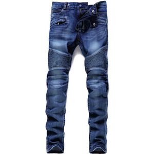 Jeans Rock Renaissance Jeans The United States Street Style Boys Hole Embroidered Jeans Designer Men Women Fashion262t