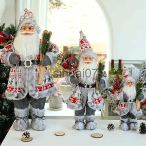 クリスマス装飾60cmサンタクロースドールドール子供のクリスマスギフトクリスマスハット装飾ファミリーウェディングパーティー用品2023新年プレゼントナビダッドx1020