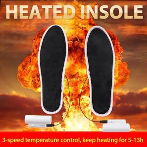 Sko delar tillbehör elektrisk uppvärmning insolor kvinnor män höst vinter varm uppvärmda insolor sportskor kuddar för skidåkning jakt utomhus med batterier 231019