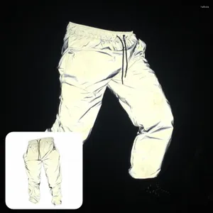 Men's Pants Streetwear Great Night Light Couple Sweatpants Hip-hop Style Long For OutdoorMen's