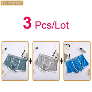 Unterhosen 3 Stück Lot Herrenunterwäsche Wabennetz Kühle und bequeme Sommer atmungsaktive Boxerhose Doppelschritt Sportshorts 231019