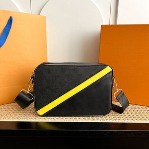 Marca sacos de ombro couro macio das mulheres dos homens carta impressa cor correspondência bolsa crossbody saco