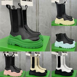 Veneta Tire Boots Martens Black Green Boot Mid Chelsea Camping Tangerine Martin Womens Men Platform Snow Winter Bootie Shoes Motocycle Ankel Half Wint H2VW#