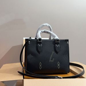 TOTE TOP TORBA Kobiety Torebki Torebka oryginalna skórzana wewnętrzna kieszonkowa kieszonkowa srebrna sprzęt małe torby na stadninę Crossbody najnowszą torebkę 25 cm