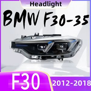 Car Headlights for BMW 3 series F30/F35 2012-20 18 Modified Front Lights With DRL Lens Turn Signal Lamps Daytime Light