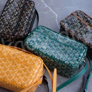 Cap Vert Camera Bag Leather Designer Crossbody Women Men Zipper Closure Handbag Wallet Cross Body Luxury Shoulder Bags Purse