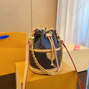 Borsa a tracolla NANO NOE Borse a secchiello catene a tracolla portafoglio Luxurys Top designer Qualità Borsa da donna Borse alla moda Trio Mini icones borsa cossbody totes Zaino