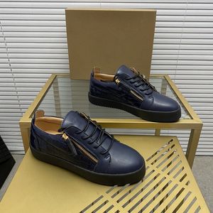 Tasarımcı Gerçek Deri Erkek Boyut 34-48 Lüks Yüksek Kaliteli Deri Loafer Kadın Trendi Spor Ayakkabıları UNISEX GZ Çift Tenis Ayakkabı MD0034