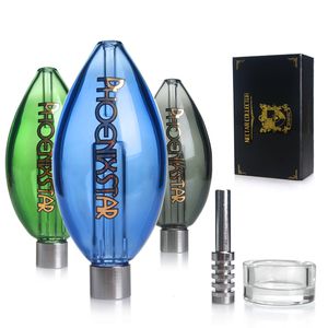 Phoenixstar Nectar Collector Portable Dab Rig с титановым кварцевым стеклянным стеклом для концентрата для концентрации.