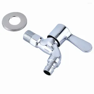 Bathroom Sink Faucets Wall Mounted Single Cold Washing Machine Hand Faucet G1/2 Quick Opening Water Nozzle For Gardening Mop Pool Tap