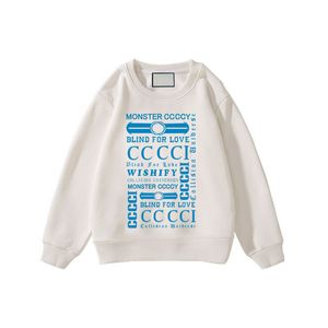 Дизайнерская детская одежда Толстовка для мальчиков и девочек Роскошный осенний свитер с длинными рукавами Детская зимняя одежда Дизайнерская толстовка CHD2310201 esskids