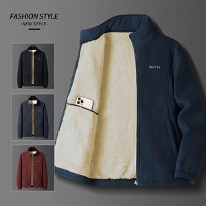 Coletes masculinos 5xl homens outono jaqueta plus size engrossado lã quente parka esportes ao ar livre primavera casual desgaste casaco tático 231020