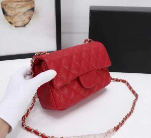 أكياس CC Crossbody Womens Designer Handbags Messenger Bag Leather Leather Leather Counter Bag Mini Handbag Fashion Bags Pink Classics Caviar Caviar Vintage Bags