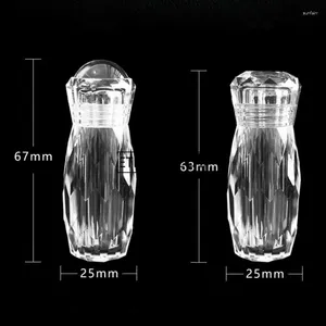 Garrafas de armazenamento 5g Nail Art Decoração Caixa Transparente Jar Recipiente Acessório F1942