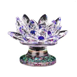 Candle Holders Party Artificial Crystal For Wedding Flower Tealight Table Display Home Decor Office Crafts Holder Gift Mediation Bedroom