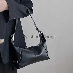 Axelväskor axelpåsar nylon mjuk bärbar underarm damer vintage eleganta handväskor kvinnlig stor kapacitet blixtlåsväska chicstylisheendibags