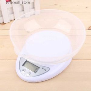 Bathroom Kitchen Scales Portable Digital Scale LED Electronic Scales Postal Food Balance Measuring Weight Kitchen LED Electronic Scales Q231020