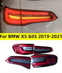 Bilstyling bakljus för BMW X5 G05 20 19-20 21 LED-svansljus DRL Turn Signal bakre bakre broms baksida