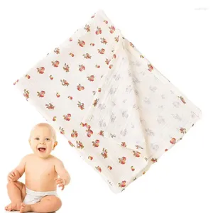 Filtar baby muslin sommar bomull filt bekvämt mottagande och inpackning hudvänlig unisex badhandduksköterska