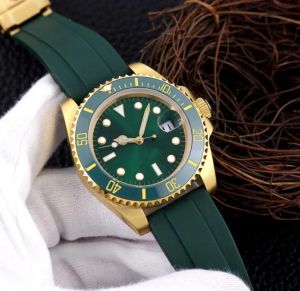 Relógios masculinos AAA + de alta qualidade Movimento 2813 automático 42 mm Caixa em ouro rosa pulseira de borracha relógios de pulso luminosos Orologio di Lusso 5ATM relógio à prova d'água Montre de luxe T429