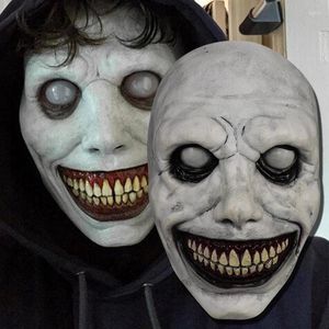 Party Supplies Creepy Halloween Mask Smiling Demons Horror Face maskerar de onda cosplaydräkter rekvisita semesterdekorationsfestivalgåvor