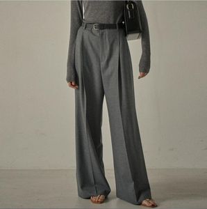 Khal*e Anzughose für Damen, Frühling und Herbst 2023, neue lange Hose, große Größe, schlank, groß und lässig