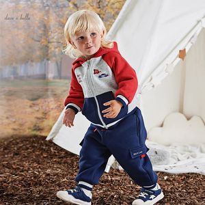 Clothing Sets Dave Bella Winter Children Clothing Sets Boy Hoodie Coat Outfits Long Sleeve Boy Baby Sets Sport Kids Clothes DB4223541 231020