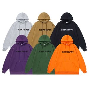 2023 neue männer und frauen Pullover Hoodies Mode Designer Marke Cahart Carthart Trendy Kaschmir Verdickt Herbst/winter Mantel top Mlji