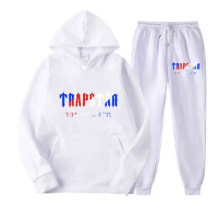 2023 Designer Luxury Tracksuit Trapstar Brand Printed Sportswear Men's t Shirts 16 Colors Warm Two Pieces Set Loose Hoodie Sweatshirt Pants Jogging 220615